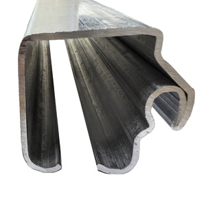 Hot <b>Dip</b> Galvanized Steel Profile Truck Side Curtain Rail Custom C Type Channel Rail - Product Image 2