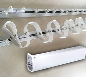 Sóng Động Cơ Theo Dõi Tiêu Đề Trên Đường Cơ Giới Cho Rèm Gấp Gợn Sóng - Product Image 1