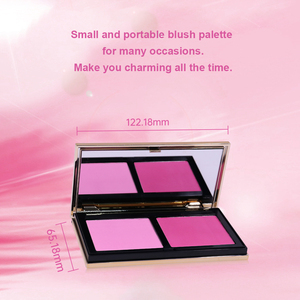 Collezione di lusso opaca fard Palette con Logo personalizzato professionale ODM trucco in polvere pigmenti di lunga durata Beauty Blush - Product Image 4