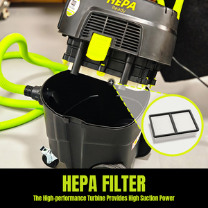 <span class=keywords><strong>Aspirateur</strong></span> industriel commercial Yowmoft Professional 30L Autoclean L-class à haute aspiration avec filtre HEPA - Product Image 4
