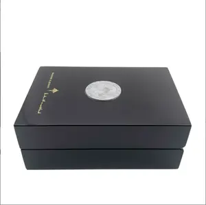 Caja de Perfume Rectangular de Madera MDF Ecológica Hecha a Mano de Lujo - Empaque de Regalo para Botella de Perfume de Alta Gama Personalizado - Product Image 2