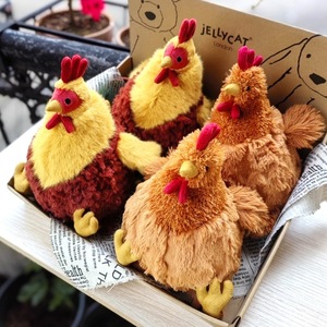 Đồ chơi nhồi bông siêu mềm kiểu Jellycat JC UK 1on1, hình thú xoăn, bánh sinh nhật chim cánh cụt, dành cho độ tuổi 14+ - Product Image 2