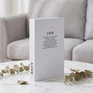 Premium Strukturierte Kunstleder-Bücher mit Individuellem Slogan-Druck für Kommerzielle Raumgestaltung, Ausstellungsdekoration, Dummy-Bücher - Product Image 1