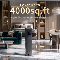 Diffuseur d'arômes professionnel B2B, capacité 1500 ml, ventilateur discret, silencieux, sur pied, pour hall d'hôtel