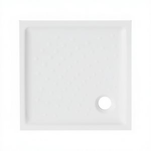 Receveur de douche carré en céramique 90 x 90 cm H6 pour salle de bain - Product Image 2
