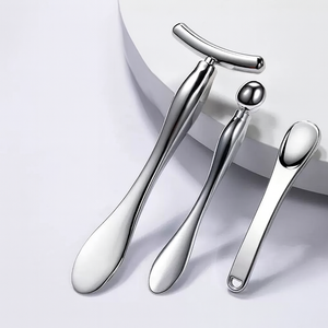 Spatole Cosmetiche in Metallo Personalizzate con Logo e Forma per la Produzione di Strumenti per la Cura della Pelle - Product Image 3