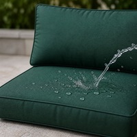 Coussin de siège en éponge épaisse pour l'extérieur, coussin de remplacement pour canapé, housse imperméable personnalisée