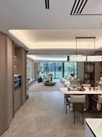 Cuisine Moderne de Luxe Personnalisée avec Îlot Central pour Villa et Appartement