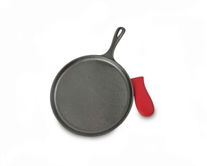 Poêle à crêpes <span class=keywords><strong>en</strong></span> <span class=keywords><strong>fonte</strong></span> durable <span class=keywords><strong>LODGE</strong></span> - 26 cm - Compatible avec toutes les sources de chaleur - Revêtement de poignée <span class=keywords><strong>en</strong></span> silicone - Product Image 1