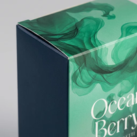 Boîte d'emballage en carton kraft pour cosmétiques et soins de la peau, personnalisée, écologique, recyclable, durable, avec impression intégrale