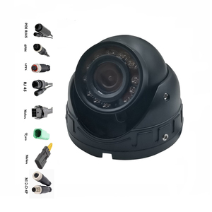 Cámara IP Domo para Vehículos con Conexión a Red HD 1080P, Personalización de Fábrica, para Autobuses Escolares, con Conector POE RJ45 para Solución MNVR, Visión Nocturna - Product Image 1