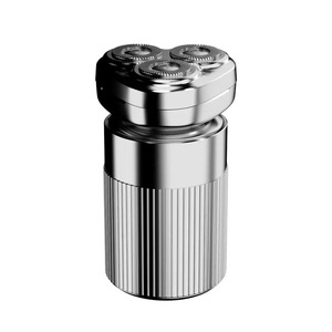 Mini <span class=keywords><strong>rasoir</strong></span> électrique rotatif en alliage d'aluminium OEM <span class=keywords><strong>pas</strong></span> <span class=keywords><strong>cher</strong></span>, étanche IPX6, <span class=keywords><strong>rasoir</strong></span> de poche pour voyage, <span class=keywords><strong>rasoir</strong></span> à barbe pour hommes. - Product Image 4