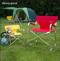 Onwaysorts Petites chaises de réalisateur légères et portables sur mesure pour le camping des enfants