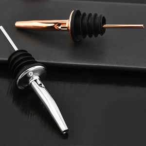 Accessoires de bar : Bouchons de bouteille et becs verseurs en métal doré et or rose, en acier inoxydable, pour cocktails, vin, huile d'olive, <span class=keywords><strong>champagne</strong></span> - Product Image 6