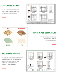 GODI, Nuevo Diseño, Ideas Personalizadas, Armario Modular de Lujo para Dormitorio, Armario <span class=keywords><strong>Pequeño</strong></span>, Gran Almacenamiento, <span class=keywords><strong>Vestidor</strong></span> para el Dormitorio Principal - Product Image 3