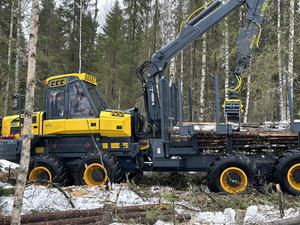 Expedidor forestal, cosechadora de tala forestal, patinador, pinza de troncos, transporte forestal de madera similar a <span class=keywords><strong>Ponsse</strong></span> - Product Image 2