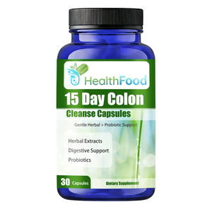 Custom Made Probiotic Support Capsules 15 Day Colon Cleanse Capsules with Senna Leaf Daily Boost Energy and Metabolism Slimming - Product Image 1