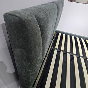 Cama King Size Tapizada de Lujo, Estilo Moderno y Clásico, Juego de Muebles para Recámara - Product Image 6