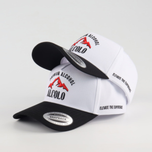 Casquettes personnalisées avec logo brodé en relief 2D, casquettes brodées bicolores, casquettes de baseball personnalisées en gros de haute qualité - Product Image 1