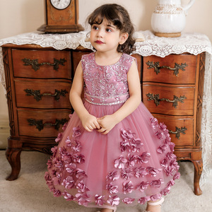 2022 verano bebé niña vestido <span class=keywords><strong>princesa</strong></span> fiesta vestido bautizo niños ropa 1 año cumpleaños fiesta boda 3-24 meses Vestidos - Product Image 2