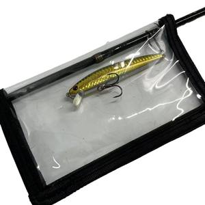 Funda transparente de PVC para señuelos, bolsa de almacenamiento impermeable resistente a los arañazos para protección de anzuelos y cebo de pesca, multiusos - Product Image 1