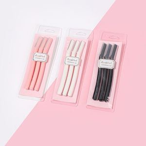 Cuchilla Profesional para Recortar Cejas, 3 Piezas, Marca Privada con Logotipo, Fácil de Usar, Rasuradora de Cejas - Product Image 6