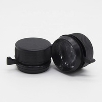 Capuchons à vis en plastique de couleur personnalisée pour produits chimiques, couvercles de protection en aluminium pour châssis, capuchons en plastique pour bidons d'huile chimique