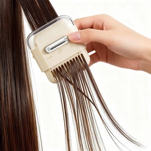 Outils de beauté pour femmes 6 en 1, <span class=keywords><strong>rasoir</strong></span> à <span class=keywords><strong>cheveux</strong></span>, peigne de <span class=keywords><strong>coupe</strong></span>, outils de <span class=keywords><strong>coupe</strong></span> manuels double face, peignes de <span class=keywords><strong>coupe</strong></span> personnalisés avec logo - Product Image 2