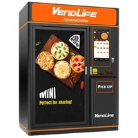 Petite entreprise idée 2023 distributeurs automatiques commerciaux entièrement automatiques perforés de peau de pizza à vendre