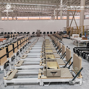 Lettini Reformer per Yoga e Pilates con Nucleo in Acero Ecologico, Attrezzatura per Fitness e Centri Sportivi - Product Image 1