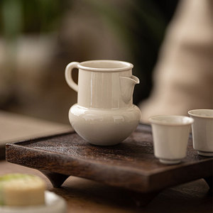 Guanlan Wood Ash Fair Cup Porcelain 1.8L <b>Tea</b> Pitcher Kung Fu <b>Tea</b> <b>Set</b> Without Lid Afternoon <b>Tea</b> - Product Image 1