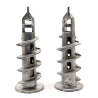 Ancre de vitesse en Nylon, alliage de Zinc, pour plaques de plâtre à vis No.6 ou No.8, perçage automatique de cloisons sèches