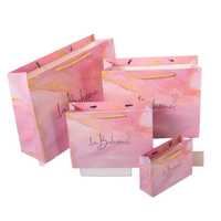 Boîtes cadeaux miniatures écologiques recyclables personnalisées en couleur pour la fête prénatale, les faveurs de mariage, l'emballage de bougies