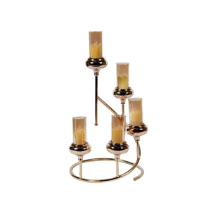 El fabricante indio de confianza ofrece suministro a granel de candelabros de cristal de boda a precio razonable para ocasiones navideñas - Product Image 1
