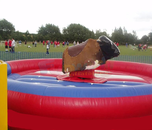 Parc de sport en plein air de haute qualité, jeu de divertissement humain, <span class=keywords><strong>taureau</strong></span> de <span class=keywords><strong>taureau</strong></span> de <span class=keywords><strong>taureau</strong></span> de rodéo mécanique gonflable commercial - Product Image 4