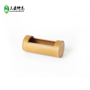 Bamboo <b>succulent</b> tube <b>succulent</b> planter bamboo flower <b>pot</b> creative bonsai DIY decoration, single section single hole household - Product Image 1