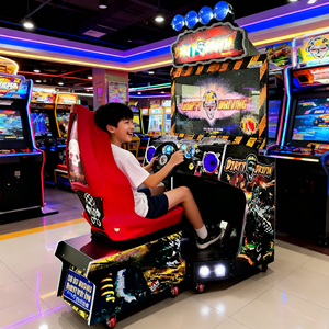 <span class=keywords><strong>Machine</strong></span> de course de jeu personnalisable et moto de jeu avec mouvement pour centre de divertissement intérieur - Product Image 3