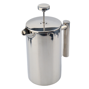 Cafetera Francesa de <span class=keywords><strong>Doble</strong></span> Pared de Acero Inoxidable 304, con <span class=keywords><strong>Doble</strong></span> Filtro, 350ML, 800ML, 1000ML - Product Image 2