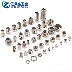 CNC Machining Motorcycle Parts Brass Lamp Parts Factory Service Custom Precision Brass Cnc Aluminum Turning Connector Housing