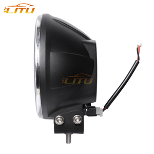 7 ''40W IP68 Luces de conducción LED todoterreno redondas impermeables con haz puntual Luces sólidas separadas - Product Image 4