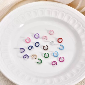 Anillos Abiertos de 1.4*8mm, Accesorios Flexibles de Metal Circular para Llaveros y Cadenas DIY - Product Image 4