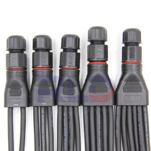 Новый M20 2Pin Y-образный Быстрый Разъем Push Type 2 Pin водонепроницаемый Y-образный разъем для светодиодного освещения - Product Image 2