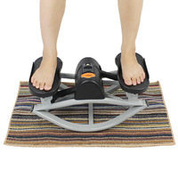 TBFIT Stepper à bascule portable en forme de U avec bandes de résistance et tapis antidérapant pour la maison, la salle de sport, l'amincissement des jambes et l'entraînement en intérieur