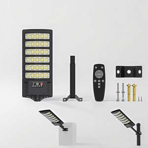 Straatlantaarn Buiten Waterdicht 48000lm Groothoek Led Schijnwerper Met Bewegingssensor En Afstandsbediening Voor Parkeerbinnenplaats - Product Image 5