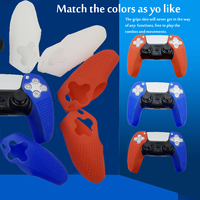 Pour accessoires Playstation 5 housse de protection en caoutchouc de silicone souple pour Console de contrôleur PS5