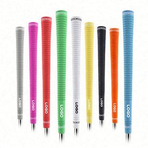 Prix d'usine, logo personnalisé, grip de club de golf en caoutchouc standard de taille moyenne, OEM, antidérapant, longueur 260 mm, noir, 52 g, bois/fer, couleur personnalisée - Product Image 1