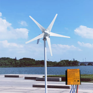 เครื่องกำเนิดไฟฟ้าพลังงานลมแบบไฮบริด ELEGE Home Horizontal Wind 1KW พร้อมตัวควบคุม  ใบพัดขนาดเส้นผ่านศูนย์กลาง 1.3 เมตร  แรงดันขาออก 12V/24V/48V รุ่น Elege-A1 Wind Turbi - Product Image 4