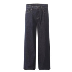 Men's <b>Jeans</b> for Boys and Girls 100% Cotton Spring ODM Loose Fit <b>Soft</b> Breathable Wide Leg Print - Product Image 6