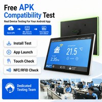 Panel de Control Inteligente para Hogar de 10.1 Pulgadas con Android 15 RK3566, Montaje en Pared, Pantalla Táctil POE, con Google Play, RS232, RS485, Red Ethernet