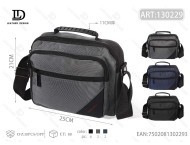 Borsa a tracolla orizzontale multifunzionale da uomo in nylon con chiusura a cerniera, portatile, per tutte le stagioni - Product Image 3